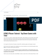 HTML5 Phaser Tutorial - Top-Down Games With Tiled - GameDev Academy PDF