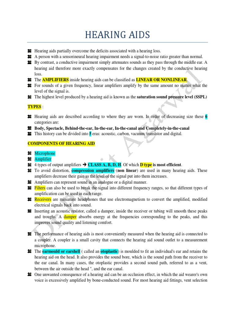 Hearing Aids PDF