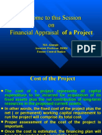 Financial Appraisal of Project