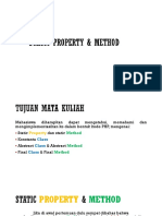 Static Property Method