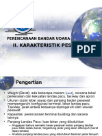 2b. Karakteristik Pesawat