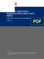 Revenue Mobilisation of Nepal