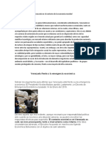 Venezuela en El Contexto de La Economía Mundial