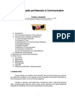 P Paper 2006.02 Pac SNGCC11.02.2006 RoleOfEtiquetteMannersInComm PDF