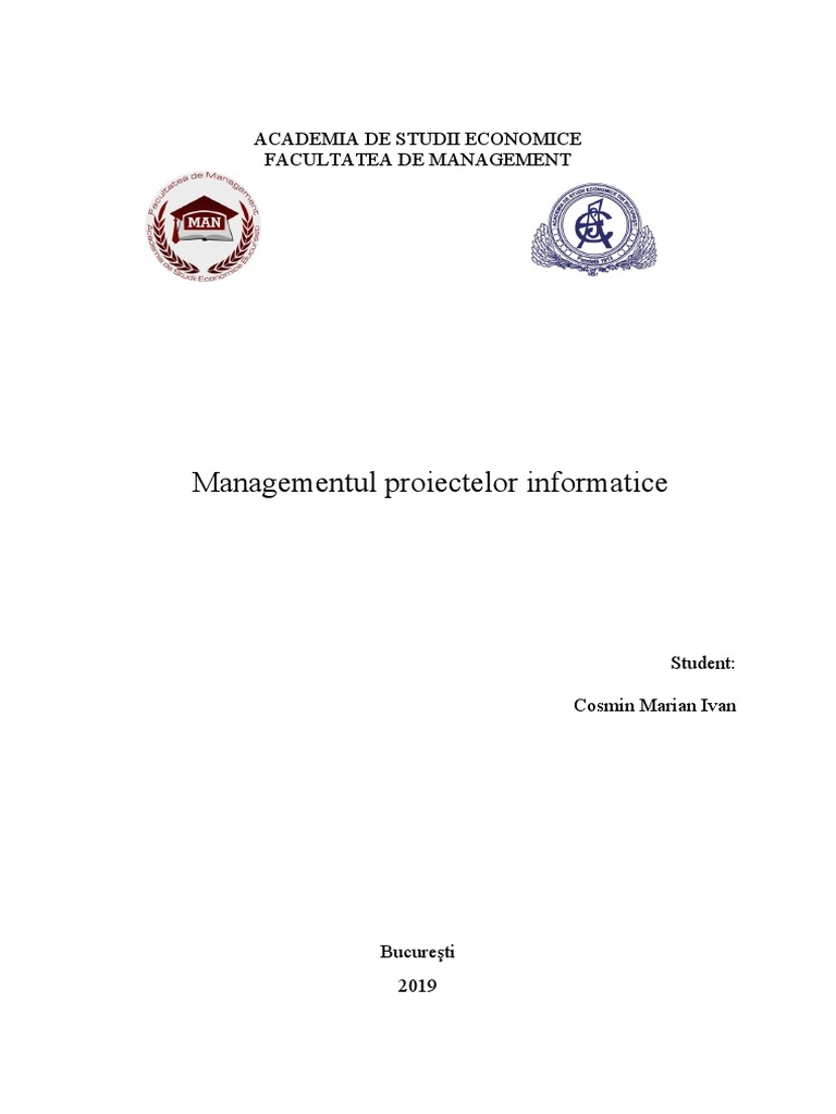 Implementarea Unui Proiect Informatic | PDF