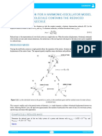 5.2 - The Equation For A Harmonic-Oscillator Model of A Diatomic Molecule Contains The Reduced Mass of The Molecule PDF