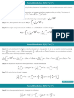 Normal Distribution Exp and Var PDF
