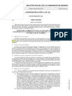 Tres Cantos Convocatoria - Bases Específicas BOCM Nº 124 de 27052019 PDF