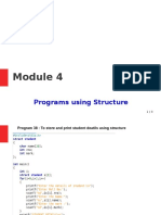 Mod4 Structure-Programs PPT