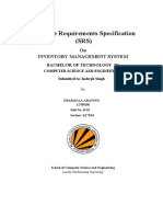 Software Requirements Specification Inventory Management System 1