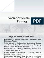 Career Awareness and Planning