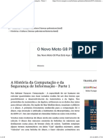 A História Da Computação e Da Segurança de Informação - Parte 1 PDF