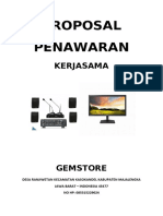 SURAT PENAWARAN PAKET CCTV DAN AUDIO