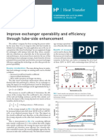 HP Improve Exchanger Operability and Efficiency Trough Tube Side Enchancement