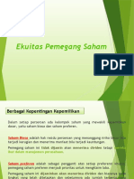 Ekuitas Pemegang Saham