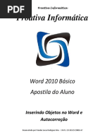 11-Inserindo Objetos no Word e Autocorreção