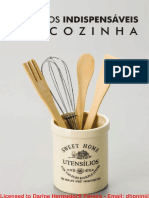 Bônus 2 - Utensílios indispensáveis na cozinha