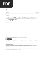 Ehrlich, Steven - Multicultural Modernism - Architectural Balance in A Changing World, 2009 PDF