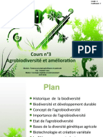 3°agrobiodiversité Et Amélioration Des Plantes