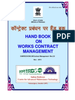 Handbook On Works Contract Management PDF