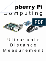 Raspberry Pi Computing Ultrasonic Distance Measurement