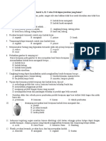 Soal PTS Prakarya Semester 2