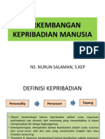 Perkembangan Kepribadian Manusia