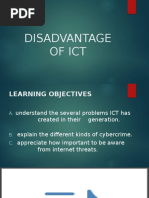 Disadvantage of ICT (Autosaved)