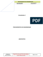 PR - AER.004-17 R01 Procedimento de Desembarque