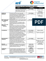 Estimating Guide Sheet PDF