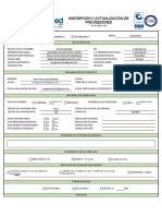 FR-GCG-05 Inscripción y Actualización de Proveedores