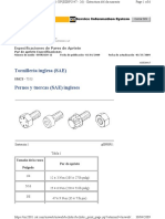 Especificaciones de Pares de Apriete en Pulgadas CAT