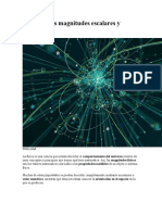 Qué Son Las Magnitudes Escalares y Vectoriales