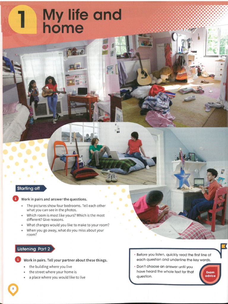Complete PET SB UNIT 1 | PDF