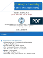 4 - Integration and Some Applications PDF