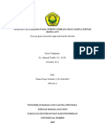 Analisis Stilistika Pada Cerpen Gerhana Mata Karya Djenar Maesa Ayu