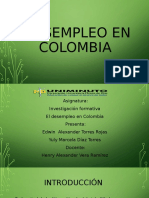 Desempleo en Colombia en Power