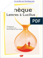 Lettres À Lucilius-Sénèque