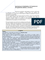 Diagnóstico LAP distribuidora organiza estructura