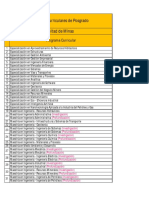 Programas Ofertados 2020-II