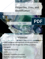 The Study of Minerals