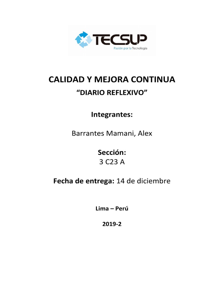 Calidad y Mejora Continua | PDF | Aprendizaje | Gestión de la calidad