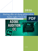 2. Hướng dẫn dùng phần mềm nghe ADOBE AUDITION PDF