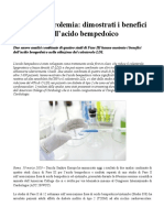 Acido Bempedoico: Due Nuove Analisi Dimostrano I Benefici Nella Riduzione C-LDL