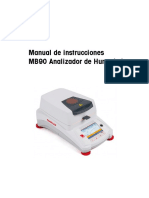 Manual Analizador de Humedad MB90
