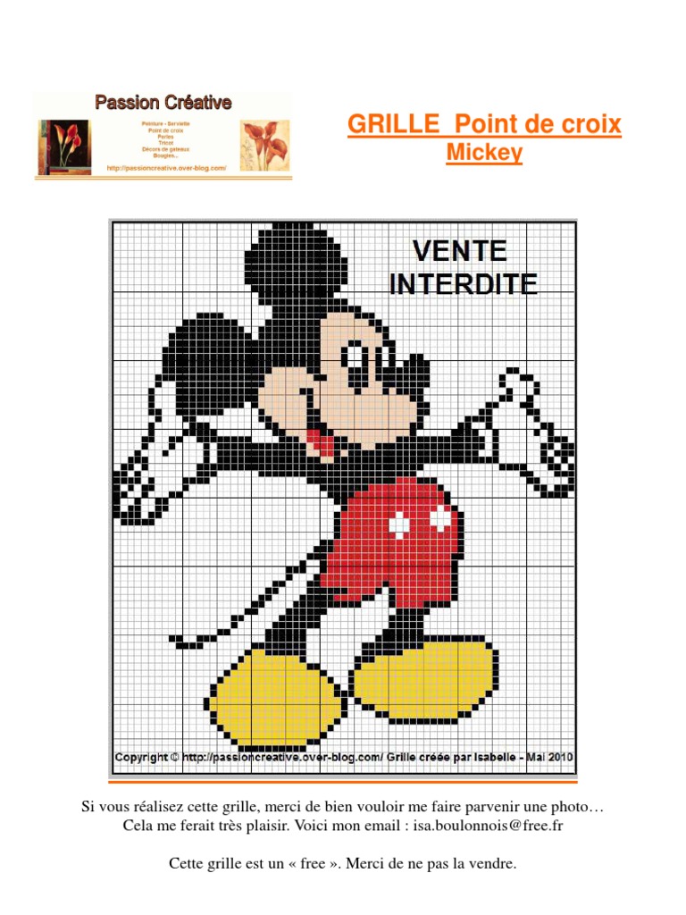 Grille Point De Croix Disney Gratuite A Imprimer cristal acceptable Haricots verts grille gratuite point de croix mickey  Échelle ça peut Bénéficiaire