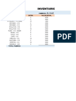 Inventario La Citeñita