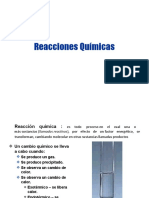 Reacciones Químicas: Tipos y Ecuaciones