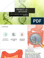 Proiect La Biologie