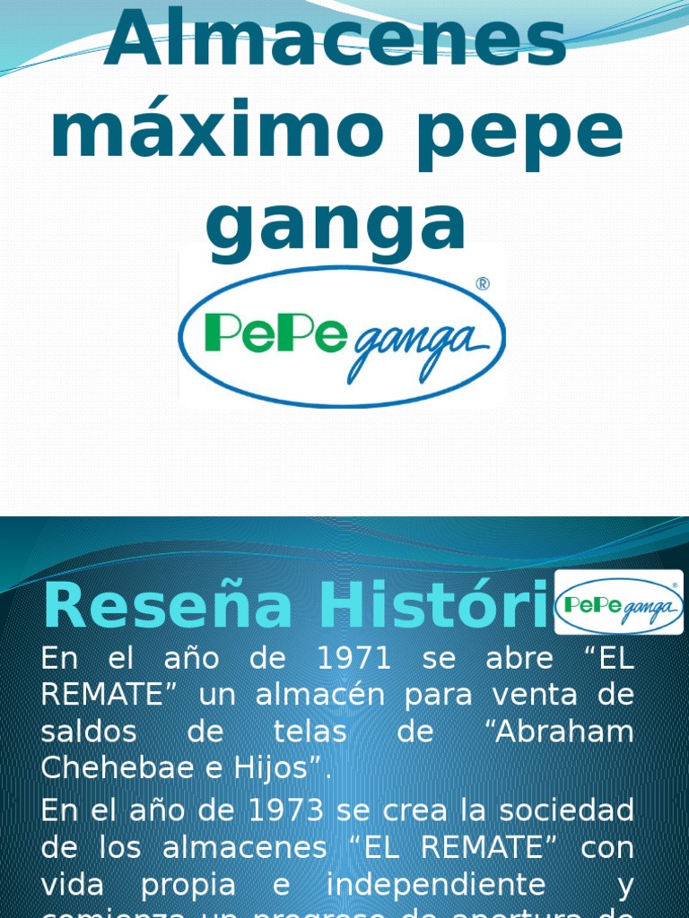 Presentacion pepe ganga